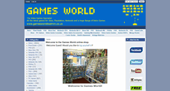 Desktop Screenshot of gamesworldbodmin.co.uk